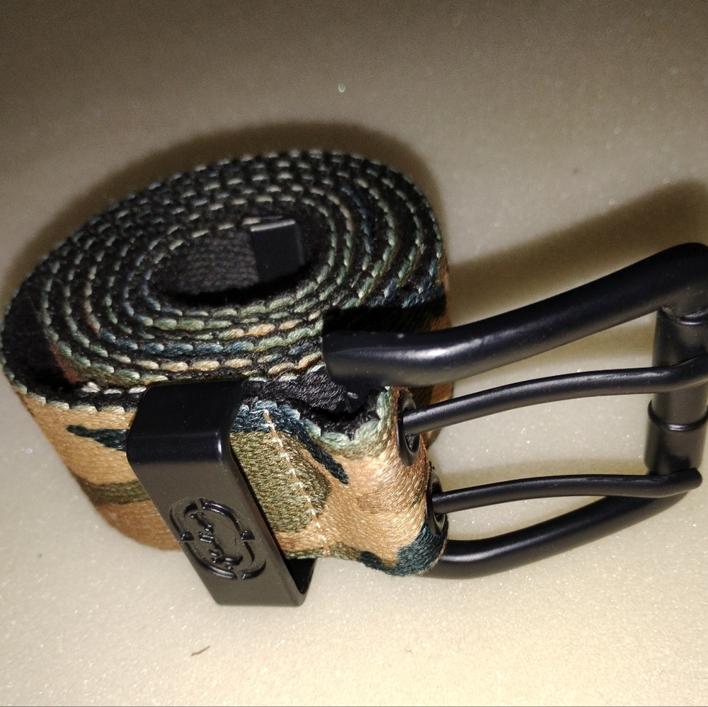 Ecko Unlimited Men's Camouflage Belt 36" Marc Ecko Cut & Sew 90's Urban Street